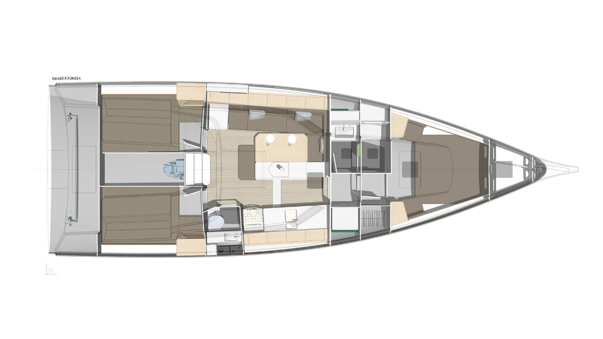 Pogo 44 | The newest cruiser-racer of the shipyard specs